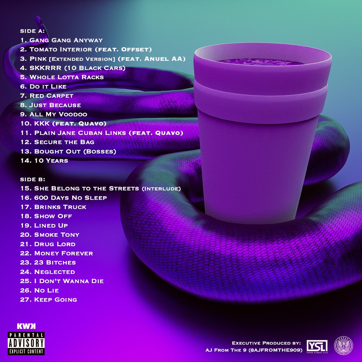 I got a whole 80 minute mixtape of Future &amp; Young Thug leaks. Might drop it on Friday since idk if we ever gonna get a real sequel 🤔 #SuperSlimey2 #FreeSlime 🐍 🦅