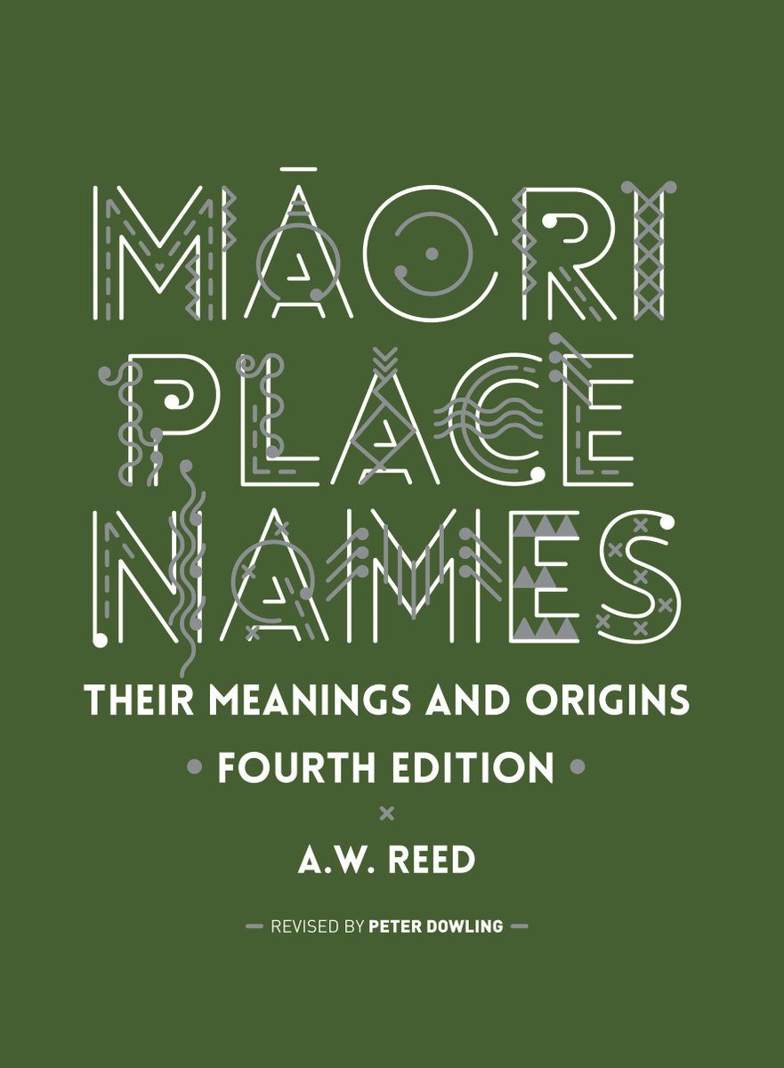 Māori Place Names: Their Meanings and Origins
oratia.co.nz/product/maori-…

Kia Kaha te Reo Māori 

#kiakahatereomāori #kiakahatereotaiao 
#māoriplacenames #reomāori @reomaori  @RNZTeAoMaori #tereomāori #tepapa #maori #māorinames @TeAo_Official #reorua