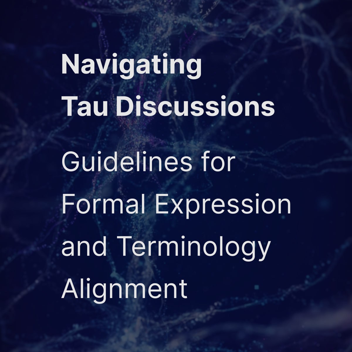 Navigating Tau Discussions 💎
🎥 youtu.be/0jMrjMIYhUc  👈 

Dive into Tau's formal discussions: master precision, align terminologies, amplify your voice in AI. 🌐✨ @TauLogicAI #Taunet #Tau $agrs #formaldiscussions