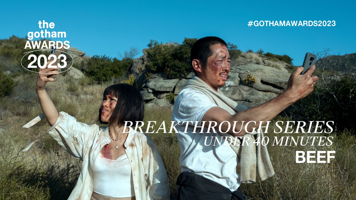 Breakthrough Series (Under 40 Minutes) Winner: BEEF #2023GOTHAMAWARDS