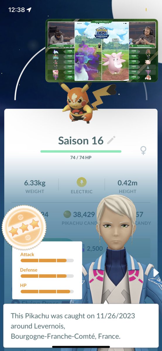 After so many weeks off the game, I’m glad to finally reach Legend again !  No 3rd shiny libre. 
More than happy to be back on the game and talking to my community. Depression and mental issues can happen to everyone. Good thing I was able to overcome that 🙏