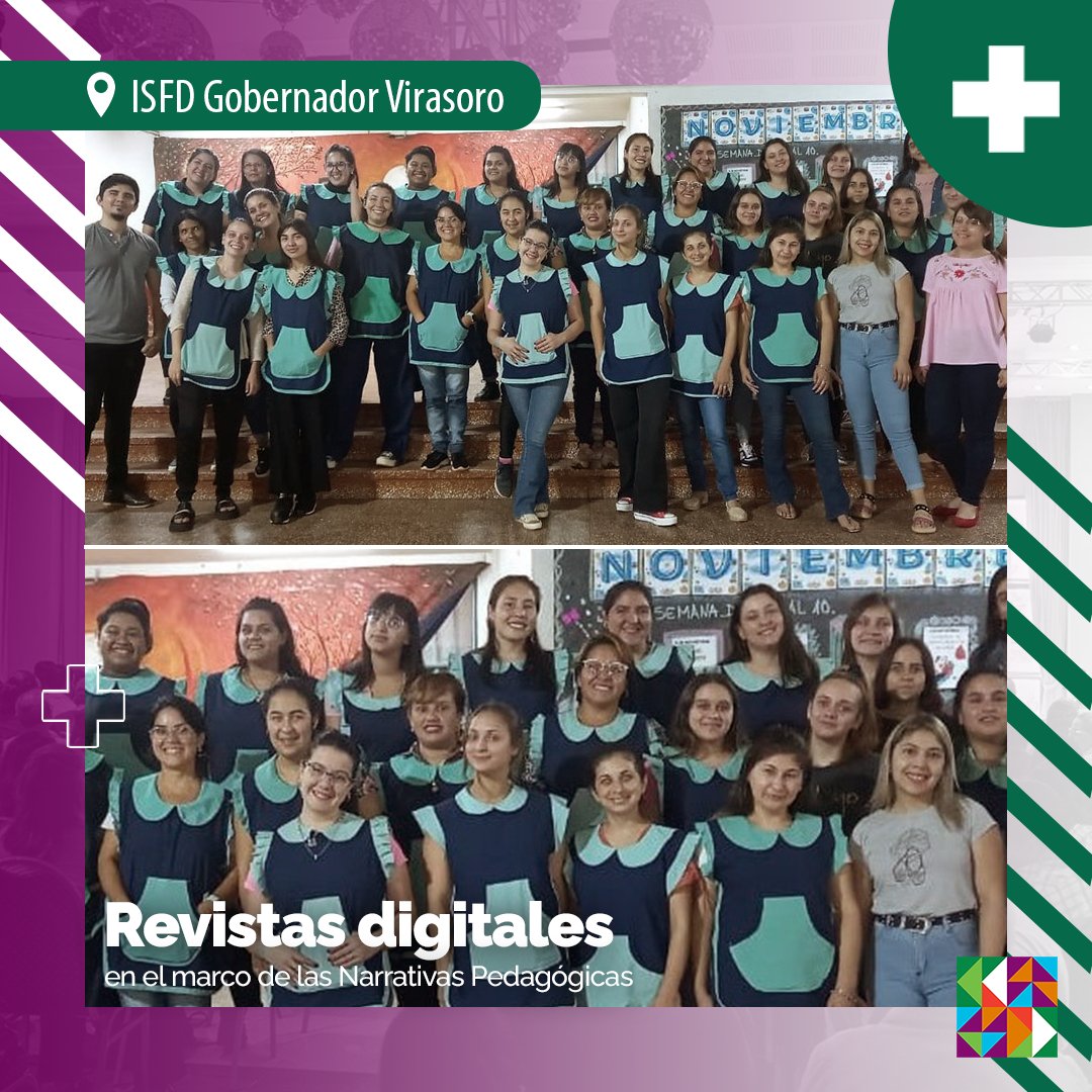 En el marco de las Narrativas Pedagógicas y las Propuestas Didácticas Transmedia, estudiantes del ISFD “Gobernador Virasoro” elaboraron una serie de revistas digitales que recuperan la experiencia vivida en el trayecto de la Práctica Docente.📱