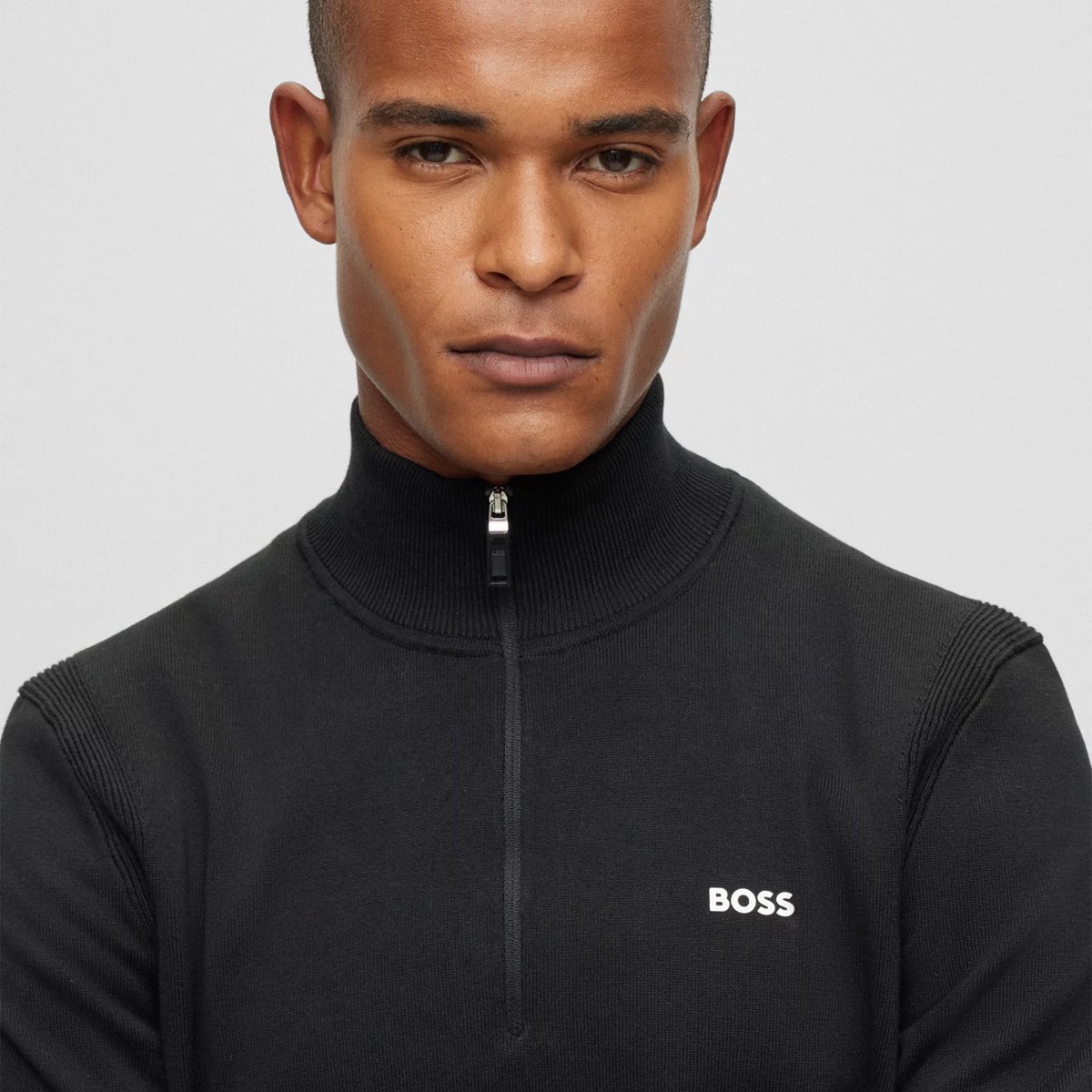 BOSS Ever-X 1/4 Zip Sweater • Four colourways now available with 30% off > rb.gy/qrlh4f #sale