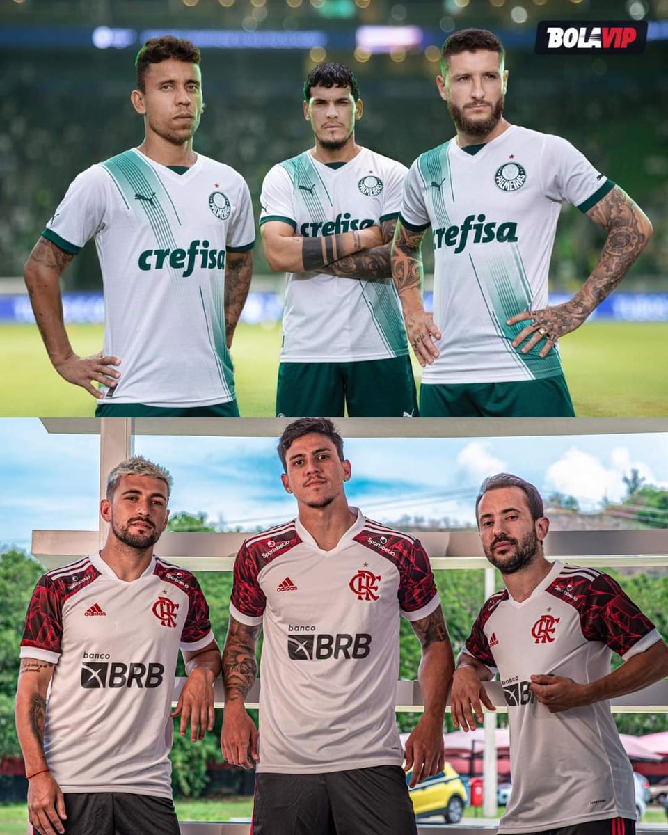 Noitedecopa's tweet photo. Palmeiras e Flamengo ganharam:

- 5 dos últimos 7 Brasileiros
- 4 das últimas 5 Libertadores
- 2 das últimas 4 Copas do Brasil
- 3 das últimas 4 Supercopas

São também os dois clubes com mais títulos da soma de: Libertadores, Copa do Brasil, Campeonato Brasileiro e Mundial.

Veja:

🟢⚪ Palmeiras - 🏆 18 Títulos 

🏆11x - Campeonato Brasileiro 
🏆04x - Copa do Brasil
🏆03x - Libertadores 

🔴⚫ Flamengo - 🏆 16 Títulos

🏆08x - Campeonato Brasileiro 
🏆04x - Copa do Brasil
🏆03x - Libertadores
🏆01x - Mundial

São também os dois clubes com mais títulos de competições nacionais e internacionais: Palmeiras (23) e Flamengo (22).

Pra encerrar, os dois são os clubes com mais títulos de competições mata-mata: Flamengo (19) e Palmeiras (17)

Vencer, Vencer, Vencer, que de fato é campeão! 🇦🇴🇳🇬

📸 Bola VIP 

📰 Noite de Copa | Dep. De Estatística 

#Flamengo #Palmeiras #NoiteDeCopa