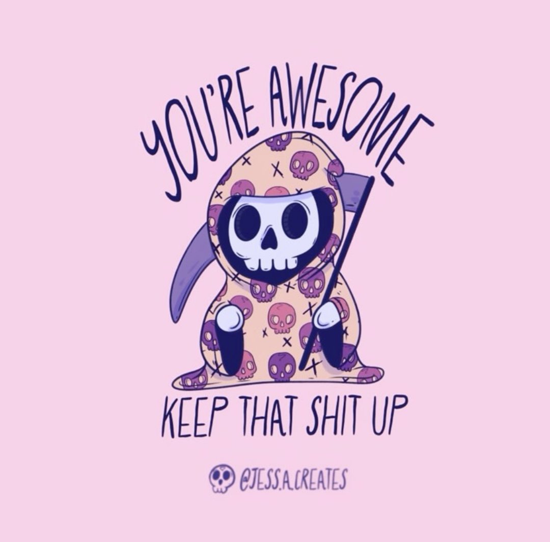 deathbyhibachi's tweet photo. You're Awesome

#Art by Jess Adams https://t.co/P5qbKMGD3A