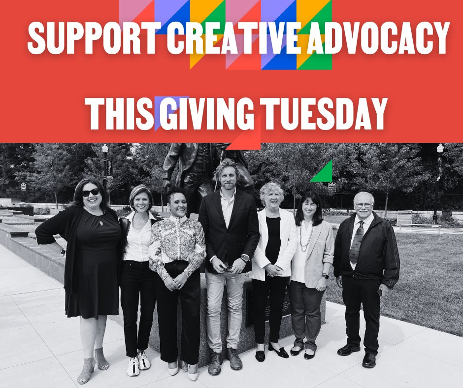 It's giving... #GivingTuesday 2023. By making a one-time gift of $10 or becoming a monthly contributor to MASSCreative, you can support our creative advocacy training & coalition-building. Your dollars go straight to our organizing - the jokes are on us. mass-creative.org/give