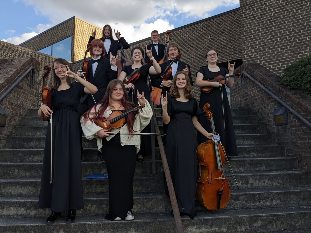 Congratulations to our 10 White Knoll High School students who were accepted to and performed with the SCMEA Region 3 Orchestra at USC Aiken on Friday and Saturday, November 17-18.