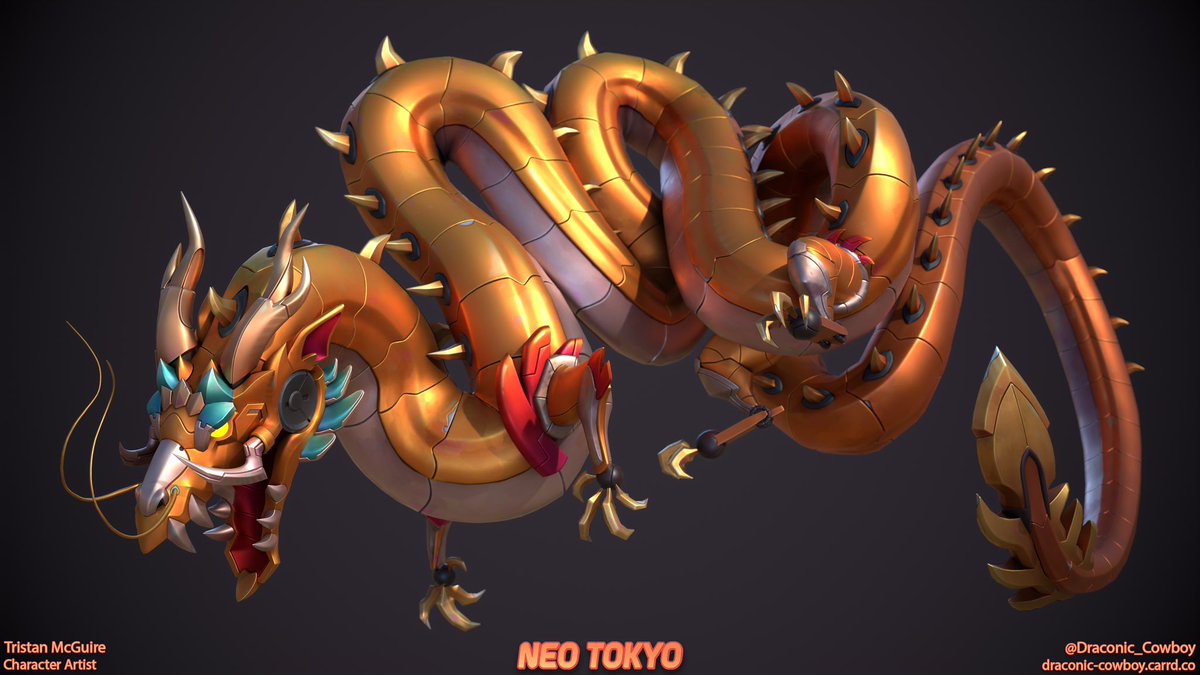 If you see this, share a dragon 🐲

My latest 3D project