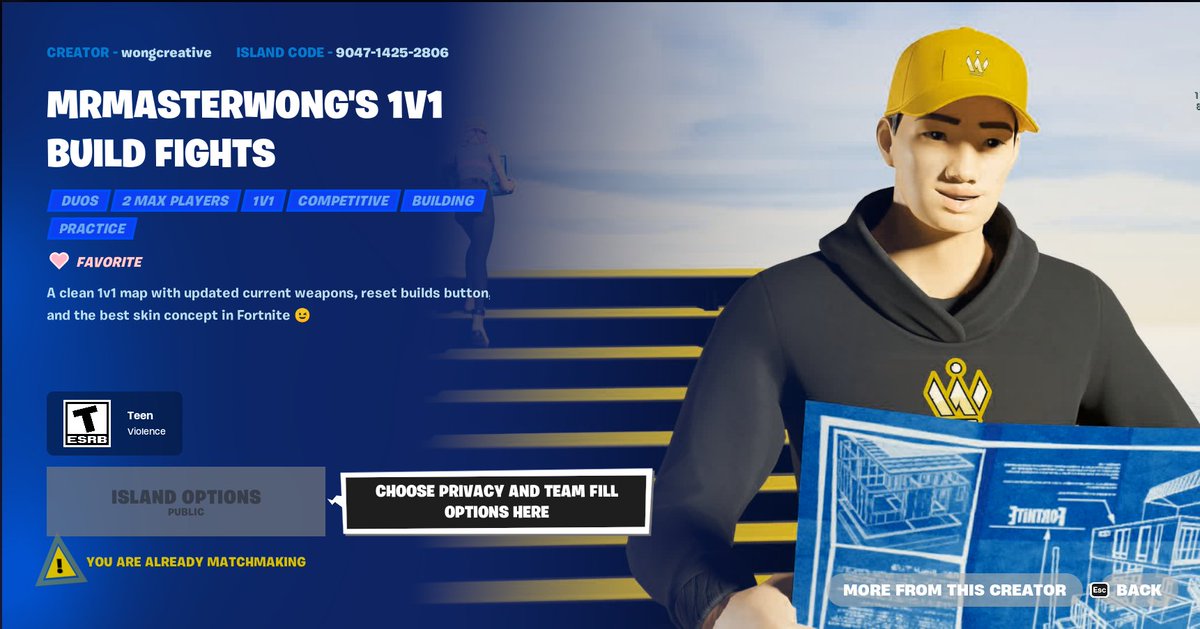 MrMasterWong's tweet image. I HAVE MY OWN BUILD FIGHT MAP NOW! AND ITS AMAZING