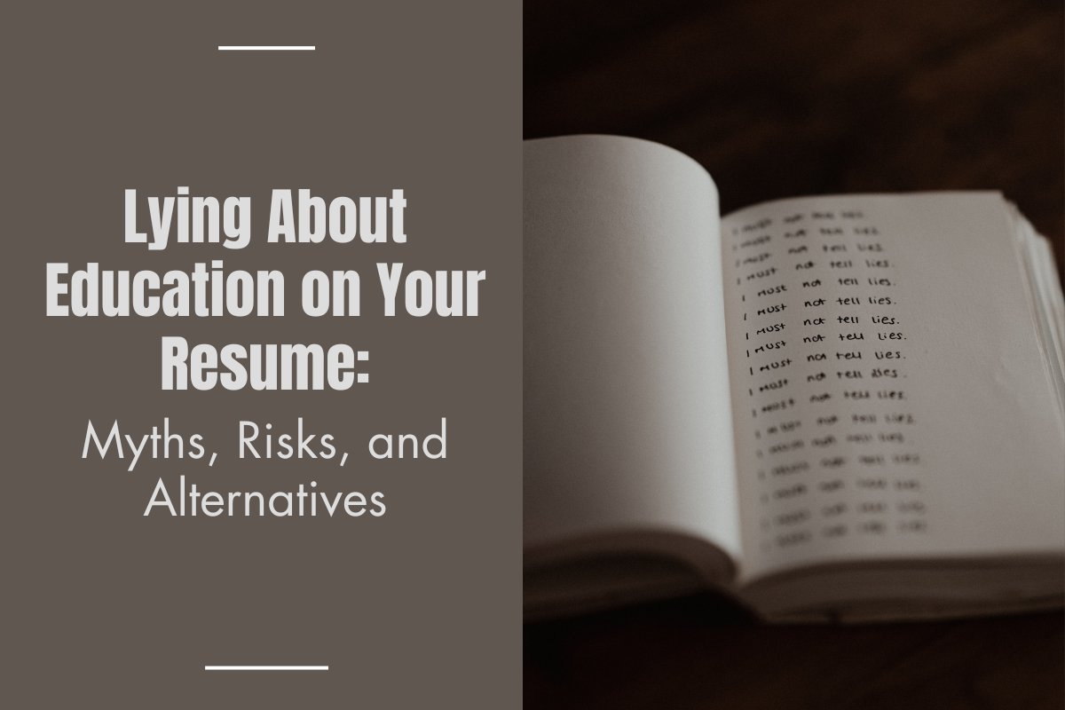 💡 Career tip! Wondering how to avoid lying about your education on your resume? Here are tips from a hiring manager about how to make your resume appeal to recruiters, while telling the truth. Learn more 👉 bit.ly/3N40tPY #careeradvice #careerdevelopment #resume