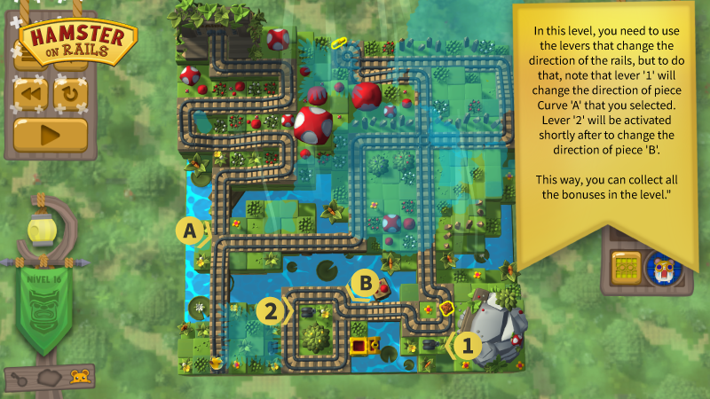 DXGameworks's tweet image. Master Hamster on Rails: Level 16, World 1!  Now, conquer one of the toughest stages with our game guide! Check it out now! #GamingTips #HamsterOnRails #Detonado #GameGuide #Hamster