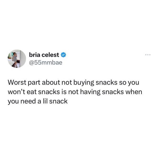 beccysaur's tweet image. Need snackies