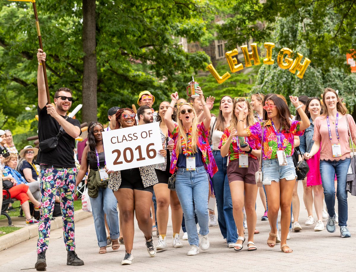 Mark your calendars, tell your friends, and plan to join the celebration! This annual event brings out the best of Lehigh spirit through engaging events and endless ways to relive your glory days. Registration opens in spring 2024.
