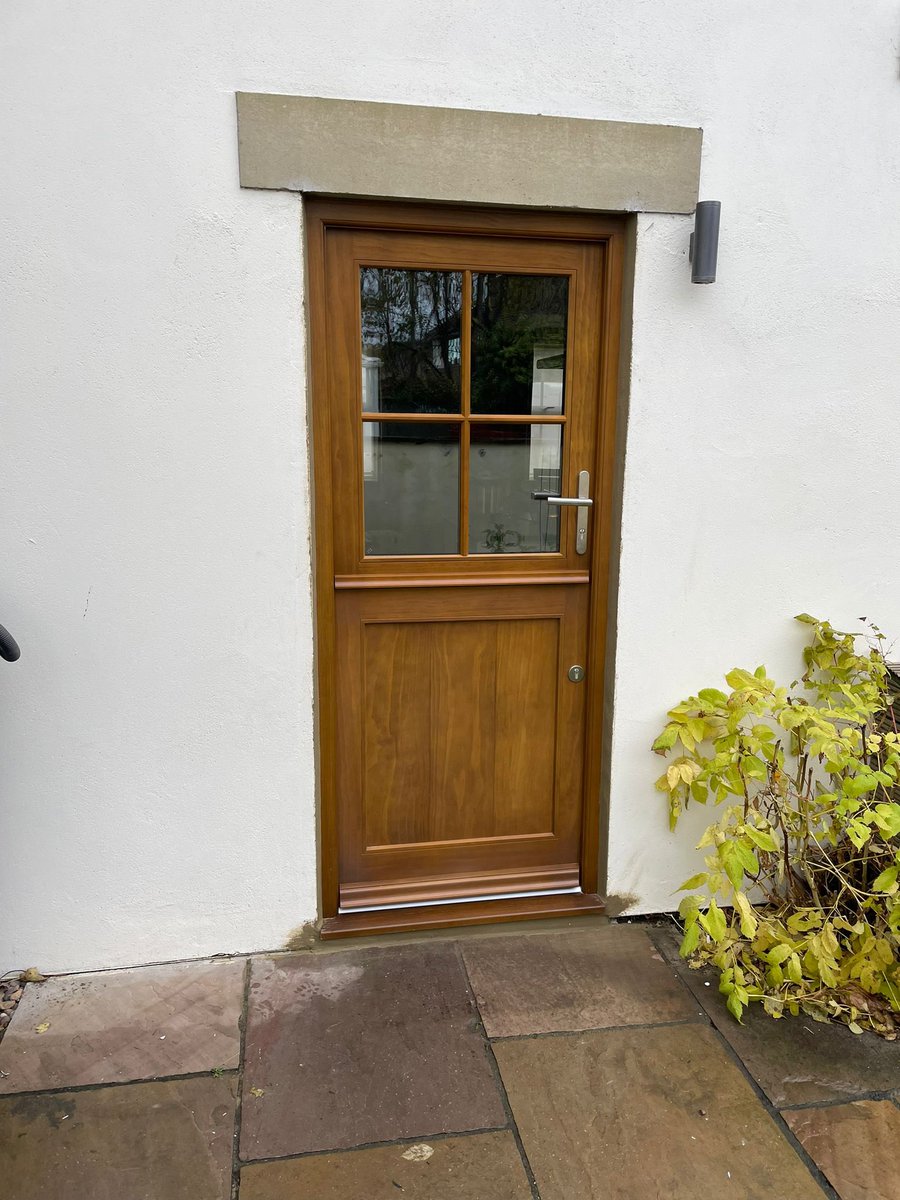Last week we installed this lovely set of bifold doors and stable door. All manufactured from <a href="/Accoya/">Accoya Wood</a> in our workshop in Acomb. Fully finish stained light oak.Using a modern multipoint door lock on the stable door giving a high security lock.<a href="/Coastal_Group/">Coastal Group</a>