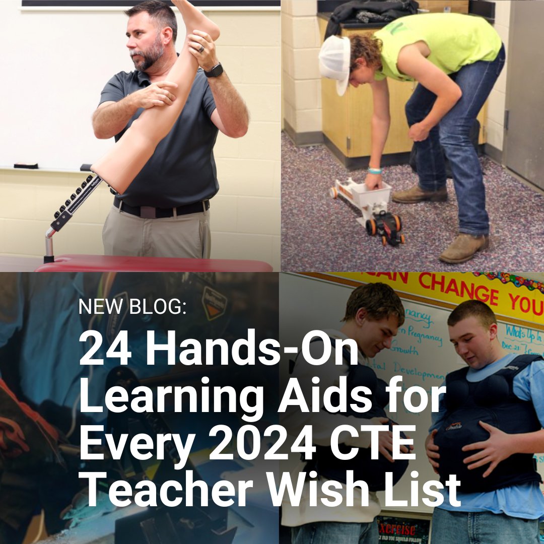 RealityworksInc's tweet image. Have you started your teacher wish list for the new year? Whether you're just starting or have a list of favorite hands-on learning aids, discover wish list inspiration in these popular teaching tools: realityworks.com/blog/24-learni…
#TeacherWishList #TeachingTools #CTElife #Realityworks