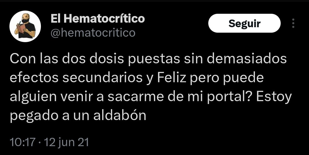 climarepentino's tweet photo. 🚨🚨 #Repentinitis climática: muere el tuitero El Hematocrítico de un infarto con 47‼️

Una pena, no podrá seguir señalando al vecino por incumplir las normas del régimen 👉

Pack completo: progre, covidiota, calentólogo 😷🐑

💉 Seguro que las vacunas no han tenido nada que ver https://t.co/qLWxK2FLRe