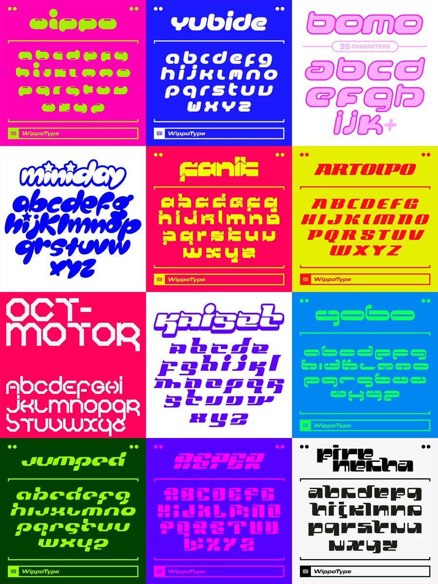WippoType tweet media
