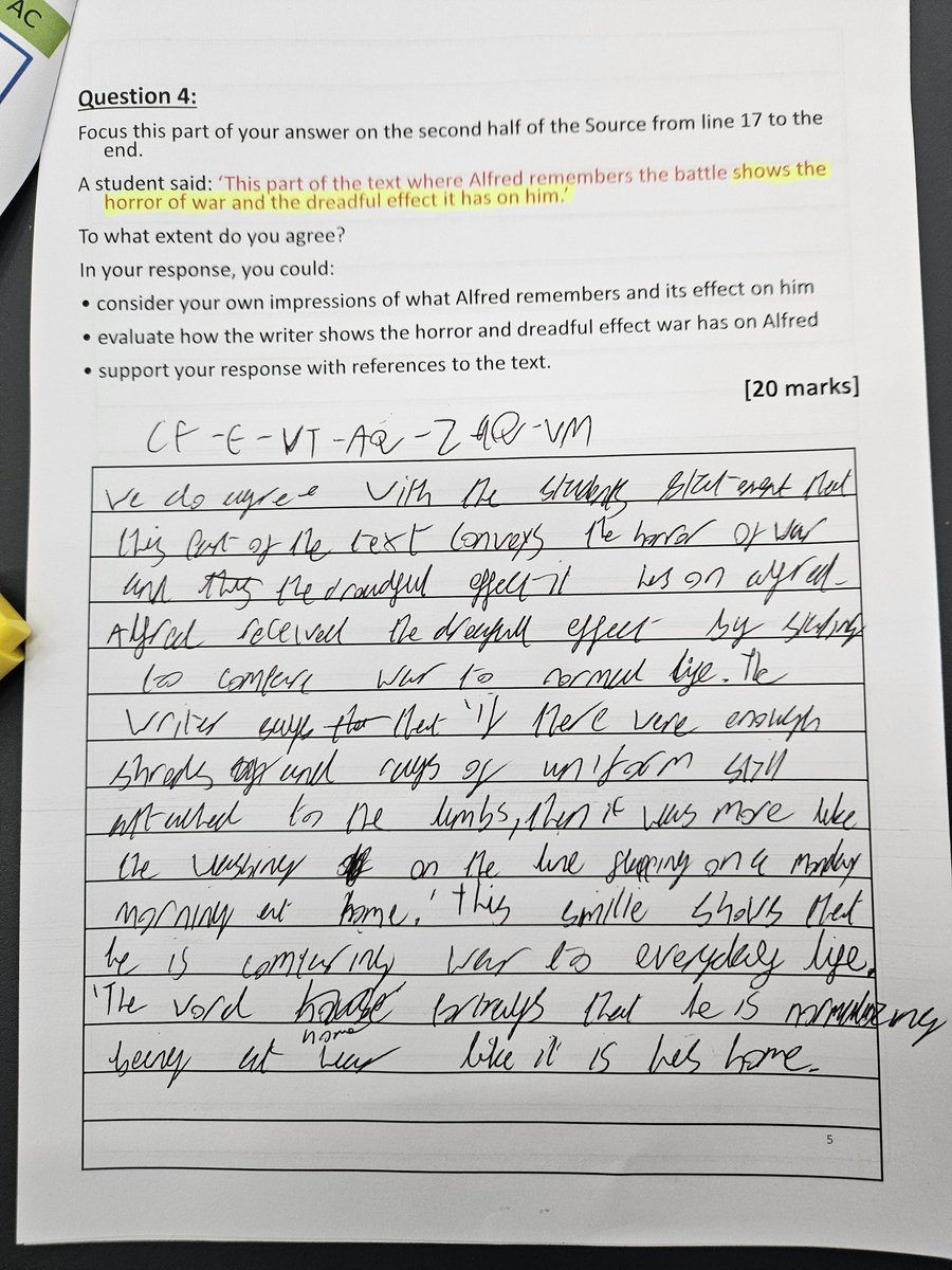 Sandbach School English tweet media