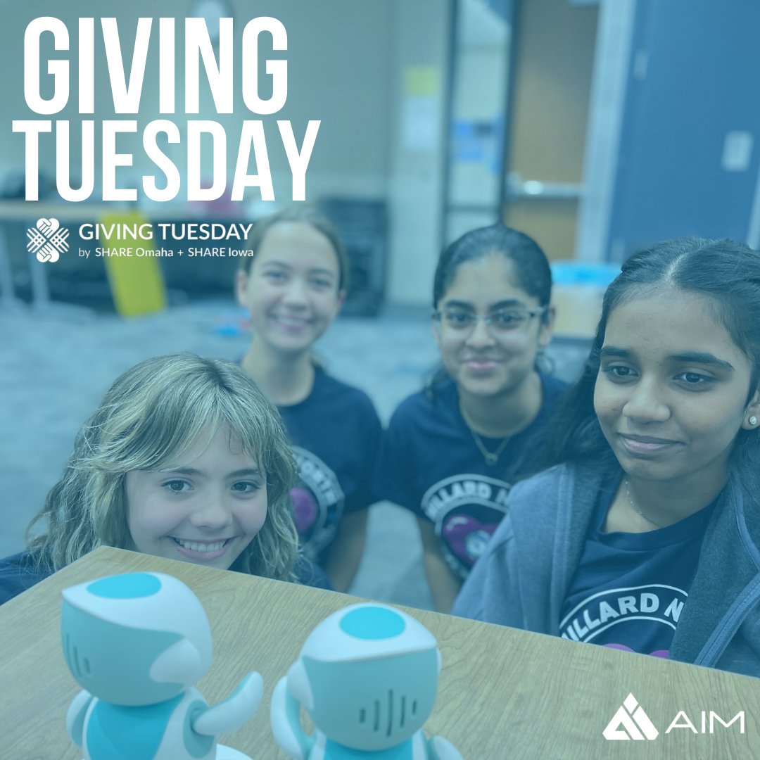 AIM is so excited to kick off #GivingTuesday402 💙 Our financial goal is set at $5,000, and with your generous support, we can make a meaningful impact towards achieving our mission! Donate Here! bit.ly/3N4eaym Amazon Wishlist amzn.to/3N1RiQ6