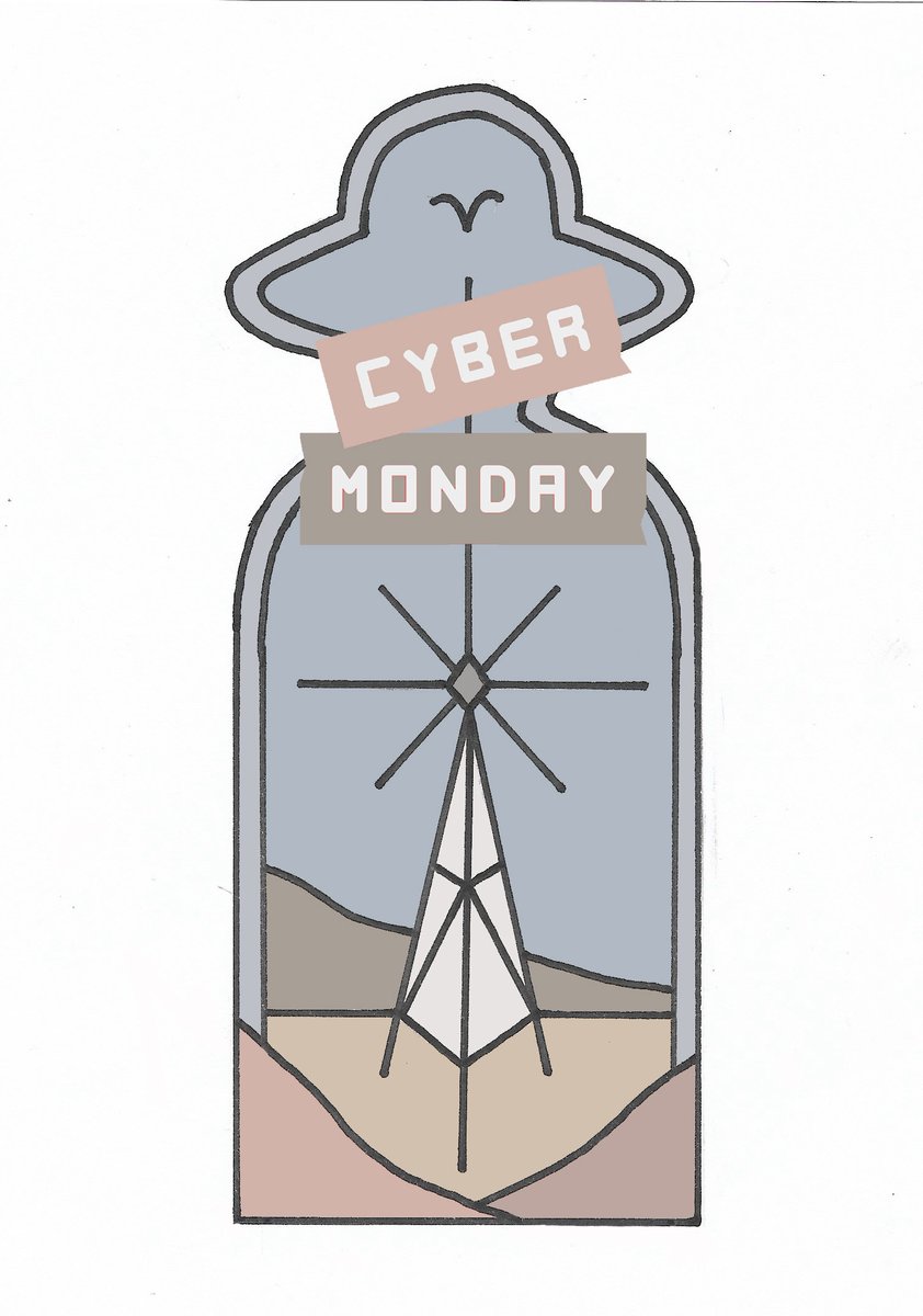 CYBER MONDAY! All Merch is 25% off. Holiday Sweatshirt & Tree Ornament only available until Friday, then gone forever. Check everything out here: radiocomusic.com/collections/ba…