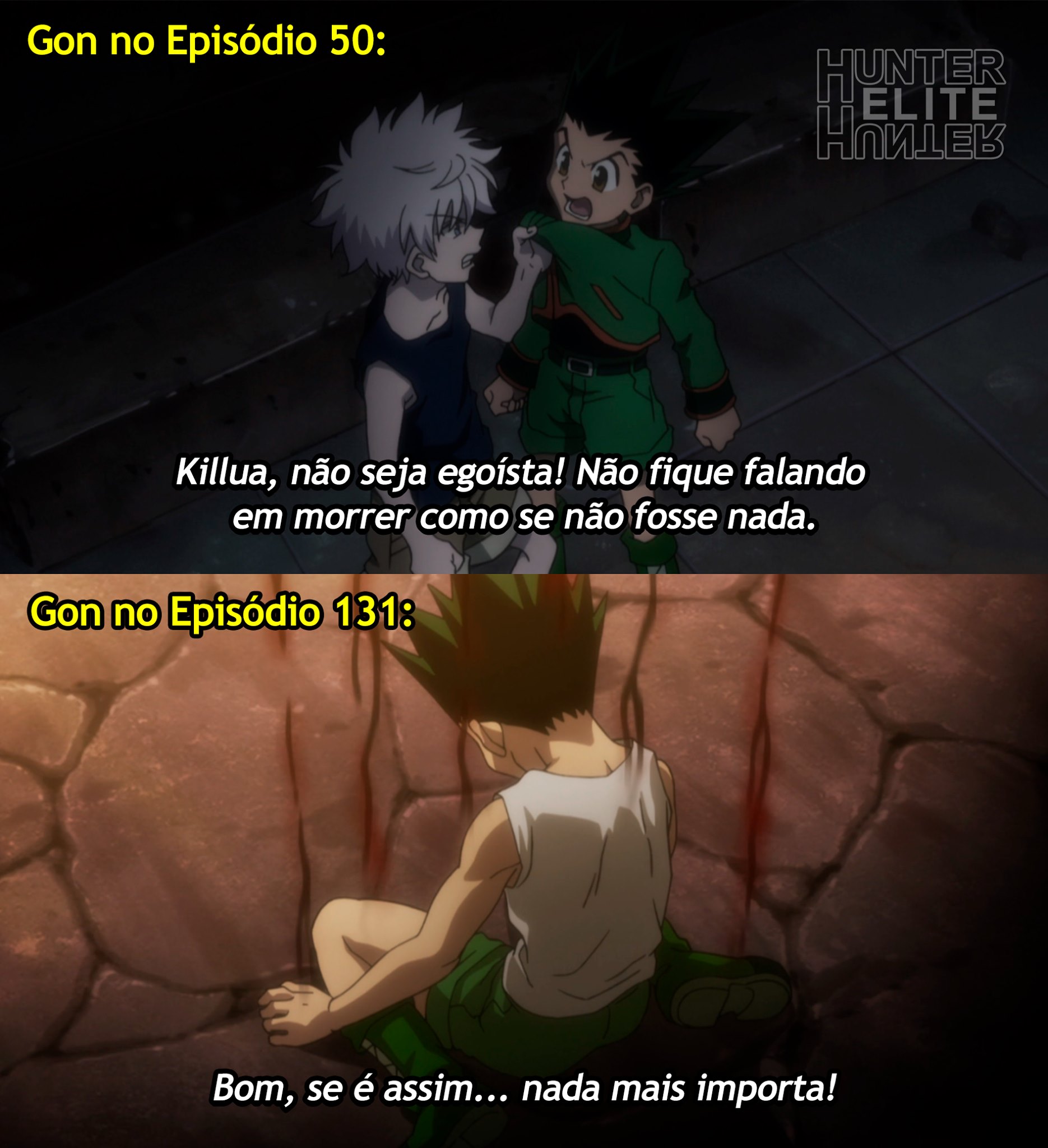 Elite Hunter x Hunter - Eu perdi tudo aqui