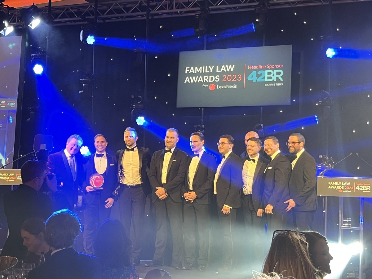 First award is for Family Law Clerking Team of the Year, sponsored by <a href="/Opus2HQ/">Opus 2</a>. The judges were impressed by the winning team’s diverse but fully integrated team, and the tiered system used by this chambers. And the winner is… 1GC Family Law <a href="/1GCFamilyLaw/">1GC Family Law</a> #familylawawards