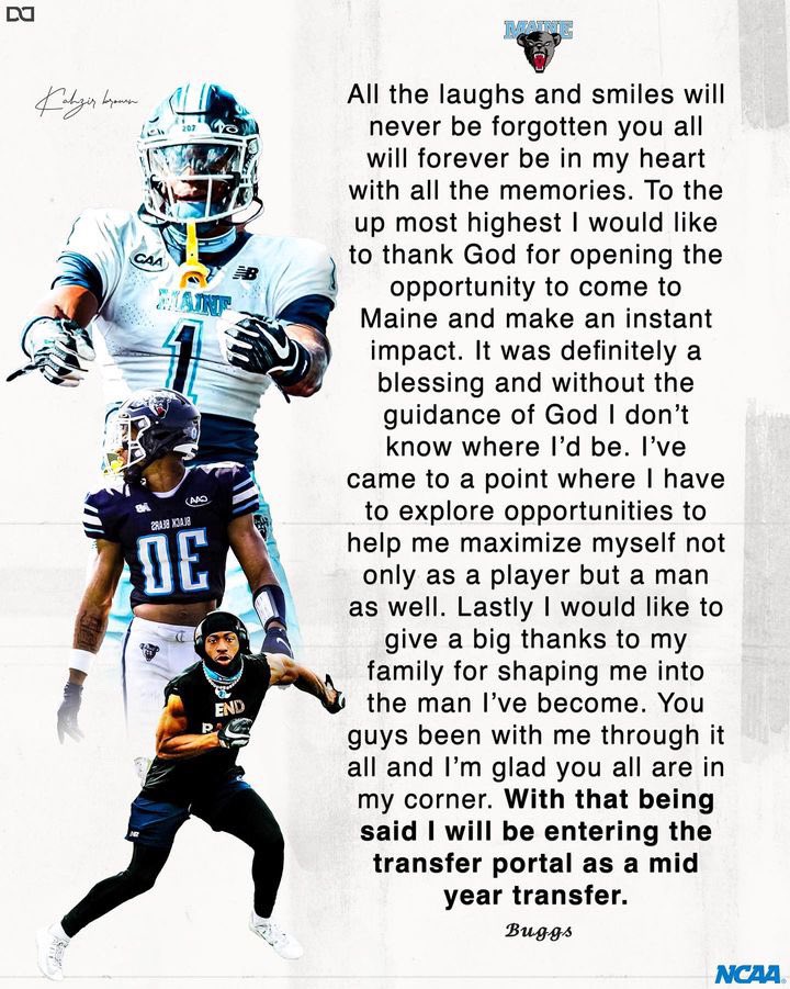 I am entering the transfer portal as a mid year transfer with 2 years of eligibility left 

Film: youtu.be/eIWhxLZ-QeQ?si…