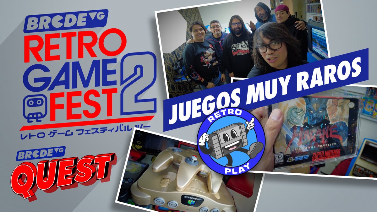 Nos lanzamos a <a href="/RetroPlayShop/">RetroPlayShop</a> para echarle un vistazo al inventario de juegos y coleccionables que llevarán a BRCDEvg #RetroGameFest2 🕹️

No te pierdas esta probadita de juegos muy raros que podrás conseguir en el evento 🎮

➡️ youtu.be/RuWpxTfQBn0