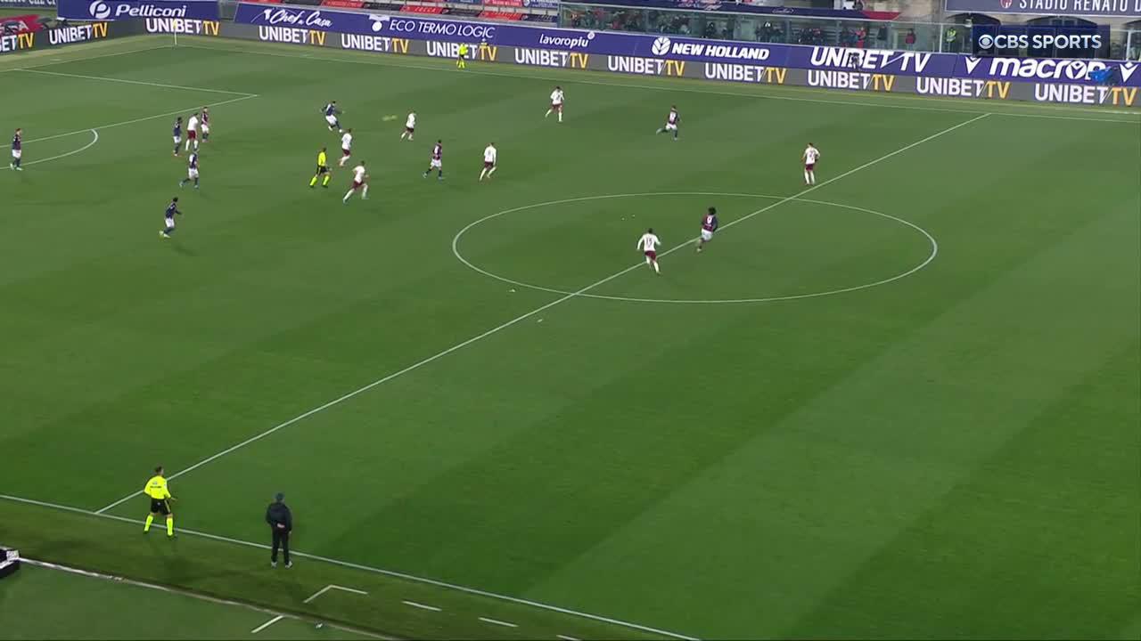 Joshua Zirkzee seals it for Bologna. 💪It's Zirkzee's third goal in his last four Serie A matches. 🔥