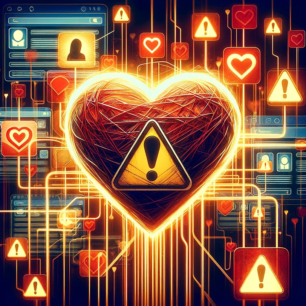 TrustiVue's tweet image. Love&apos;s online, but so are scammers.💔 
Protect your heart and your wallet on dating apps. 
Keep personal info private and stay alert!
#onlinedatingsafety
#datingappsmanship
#romancescam
#catfishprevention
#verifyyourmatches
#protectyourmoney
#trustyourinstincts
#reportonlinescams