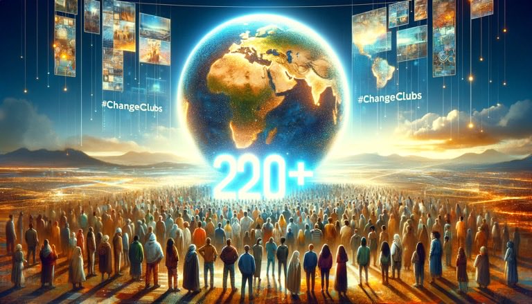 The goal is to create over 200 #ChangeClubs in 2024 and expand the movement exponentially. We aim for a global network of thousands of Clubs generating a transformative impact on society, politics, transformation and policy changes. #sustainable changeclubs.global