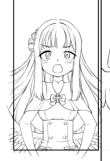 可愛く描けたねミカ… 