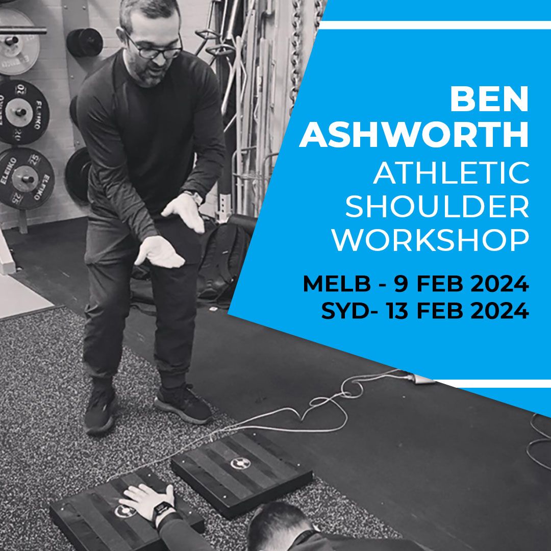SportsMAP (@sportsmapnet) on Twitter photo How are you using objective testing data to guide your progressions in the rehabilitation and management of shoulder pain?
Highly detailed & practical 1 day workshop with shoulder expert Ben Ashworth
Mel - 9 Feb 24
Syd - 13 Feb 24
tinyurl.com/2y8cusf3
<a href="/AthleteShoulder/">Athletic Shoulder®️ Instagram@athleticshoulder</a> How are you using objective testing data to guide your progressions in the rehabilitation and management of shoulder pain?
Highly detailed & practical 1 day workshop with shoulder expert Ben Ashworth
Mel - 9 Feb 24
Syd - 13 Feb 24
tinyurl.com/2y8cusf3
<a href="/AthleteShoulder/">Athletic Shoulder®️ Instagram@athleticshoulder</a>