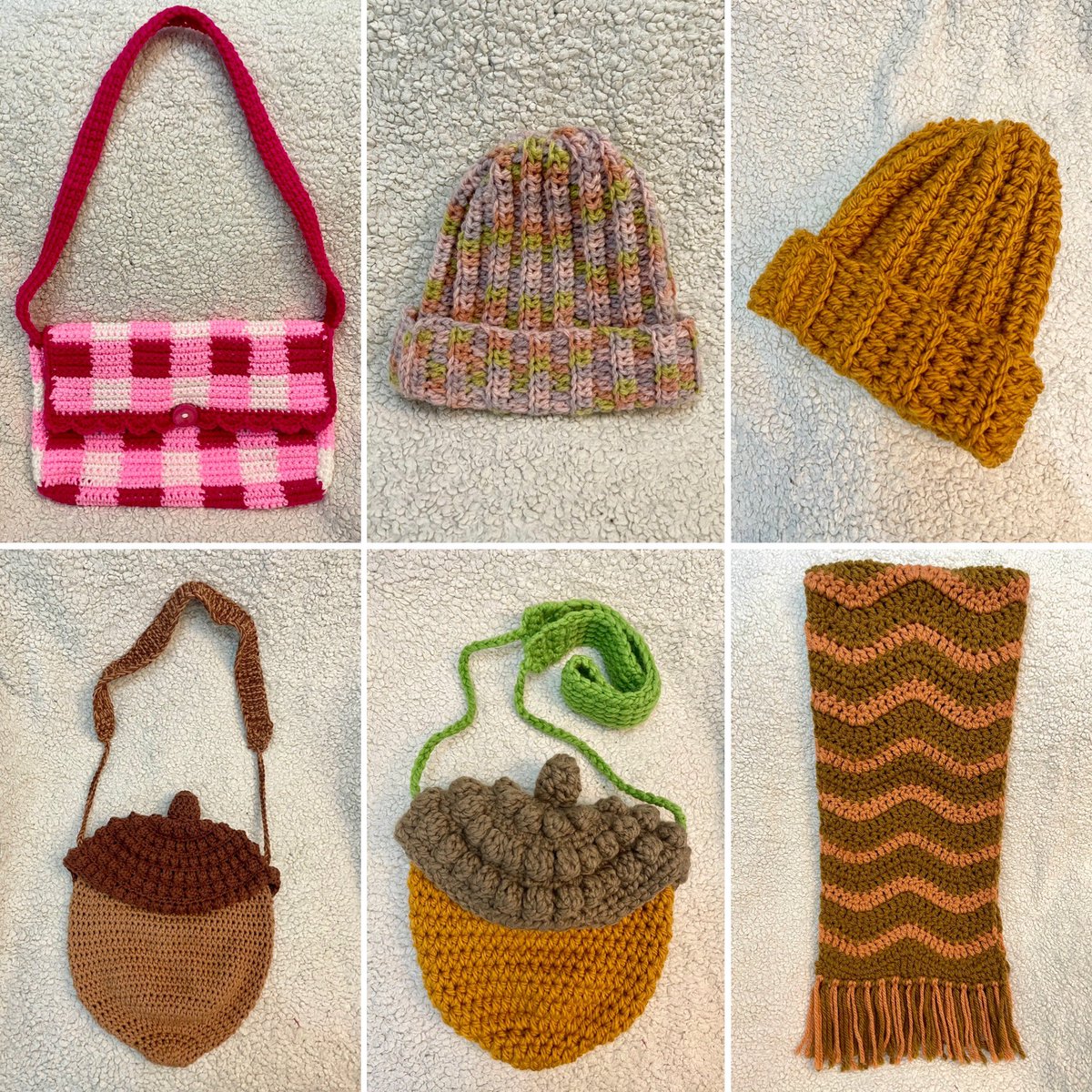 Added some one off crochet pieces to my Vinted 🥰 vinted.co.uk/member/1053443…