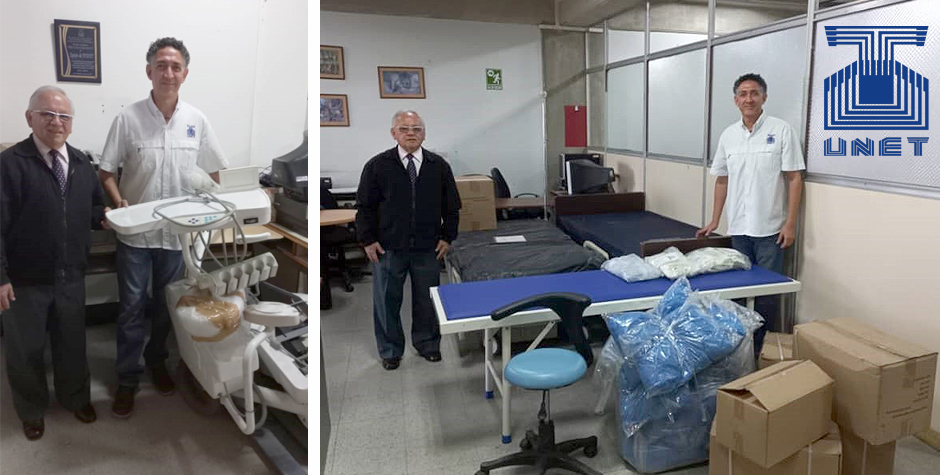 Pisunet recibió dotación de implementos médicos

Los nuevos elementos se suman al Departamento del Plan Integral de Salud UNET: n9.cl/knr3w

UNET, ¡Somos del Táchira... su Universidad!

#UNET #Táchira #Venezuela