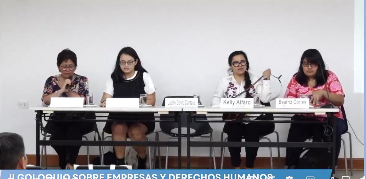 FedepazPeru's tweet photo. 🔴 EN VIVO | II COLOQUIO SOBRE EMPRESAS Y DERECHOS HUMANOS
Damos inicio a la II Semana Nacional sobre Empresas y Derechos Humanos con el II Coloquio sobre Empresas y Derechos Humanos “Homenaje a Francisco Durand”.

https://t.co/Tm3etsdk48 https://t.co/YbJasrXcJU
