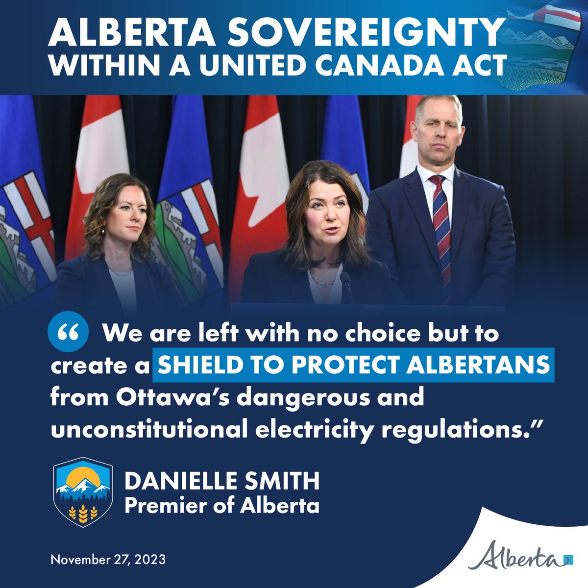 Danielle Smith tweet media