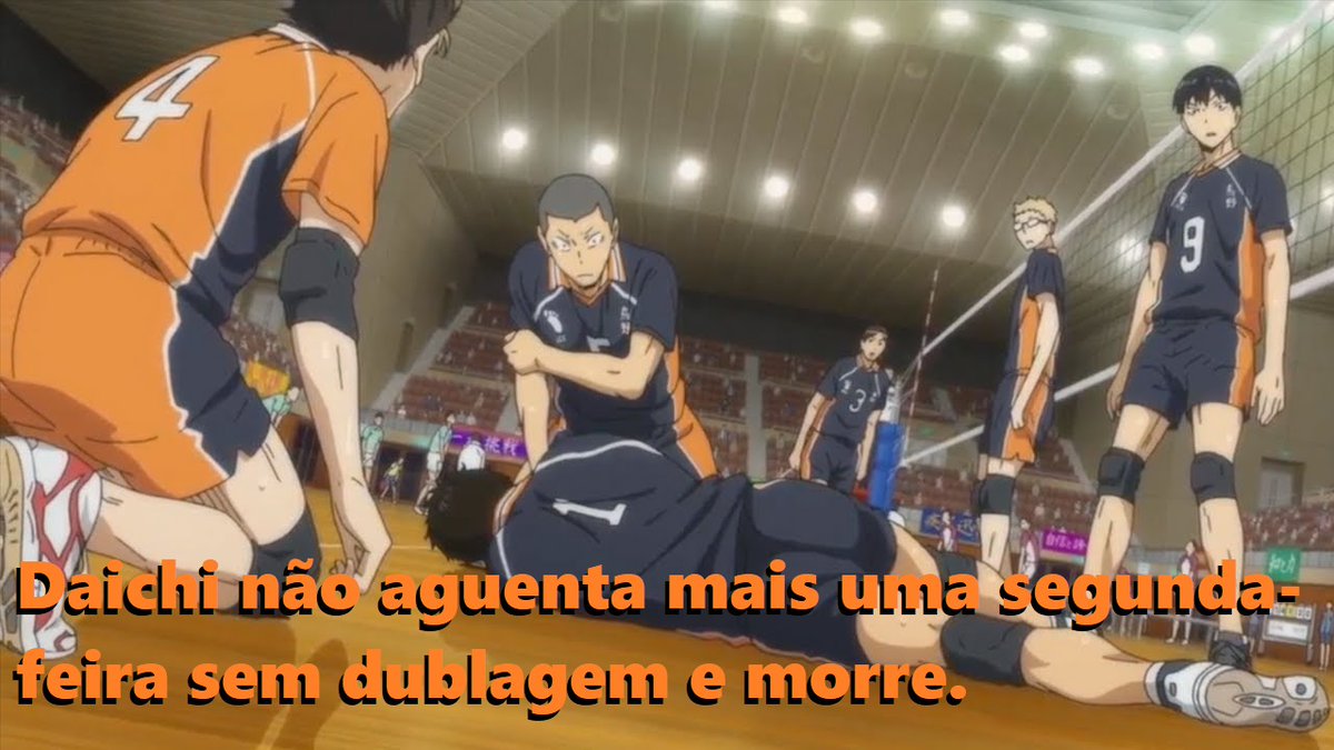 Já tem Haikyuu dublado na Crunchyroll hoje? (@haikyuudubcr) / X