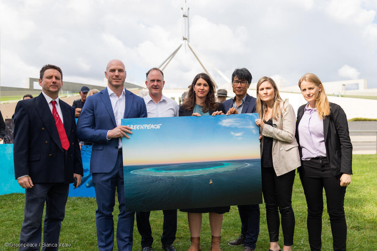 Yesterday’s data comes as Western Australian experts and campaigners joined a roundtable discussion on the Burrup Hub in Canberra, hosted by WA MPs <a href="/ChaneyforCurtin/">Kate Chaney</a> and <a href="/Josh4Freo/">Josh Wilson</a>, along with <a href="/ConservationWA/">Conservation Council of WA (CCWA)</a>, <a href="/EnviroKimberley/">Environs Kimberley</a>, <a href="/DocsEnvAus/">Doctors for the Environment Australia</a> and <a href="/GreenpeaceAP/">Greenpeace Australia Pacific</a>.

#StopWoodside #auspol