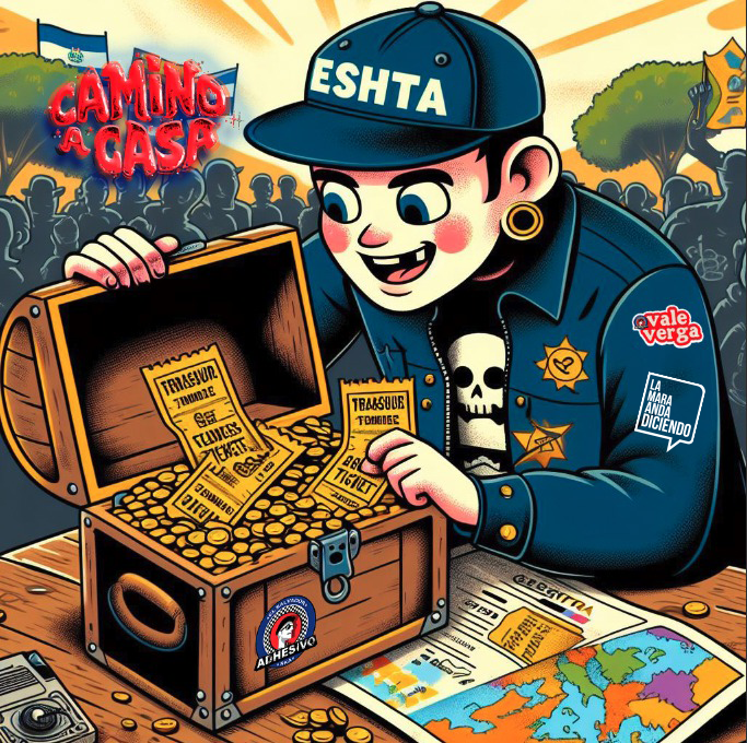 Camino a CASA!!!!!! e
El concierto de la banda local Adhesivo es este viernes 1 de diciembre y ¿adivinen qué?  con la mara de Adhesivo les vamos a regalar unas entradas que iremos ubicando en algunos lugares de Santa tecla, solo para que lleguen a traer. Daremos pistas.  Buzos!