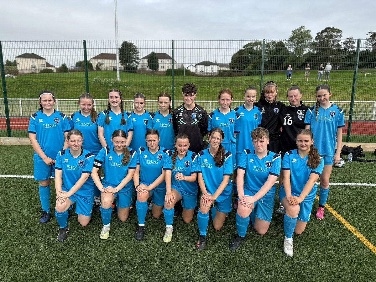 Central Girls 16’s completed the 2023 season finishing in top spot. A fantastic season which saw the girls unbeaten at home and lose one away. The league will be decided by a play off, tbc.