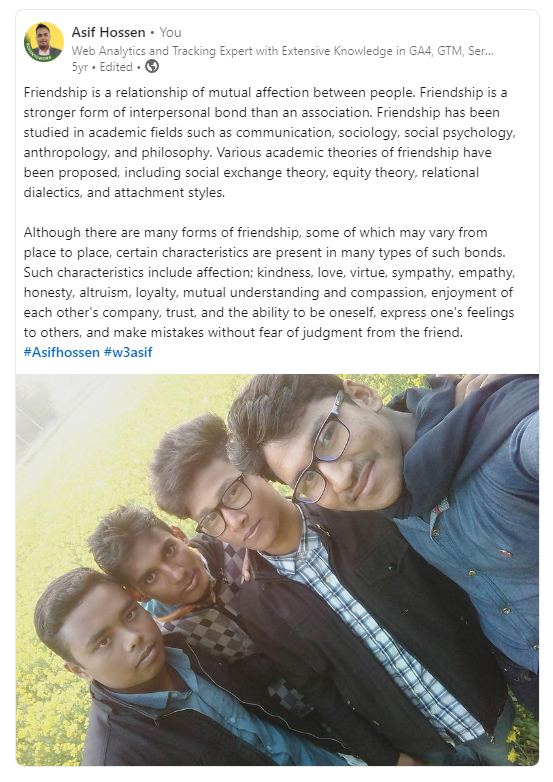 w3asif_'s tweet image. I miss you guys so much. We haven&apos;t hung out in ages, and I hope you&apos;re all good. You&apos;re awesome friends, and I cherish our memories. I&apos;m happy for you and your success, and I&apos;m excited to see you again. Let&apos;s stay in touch and plan something soon. Love you all! ❤️