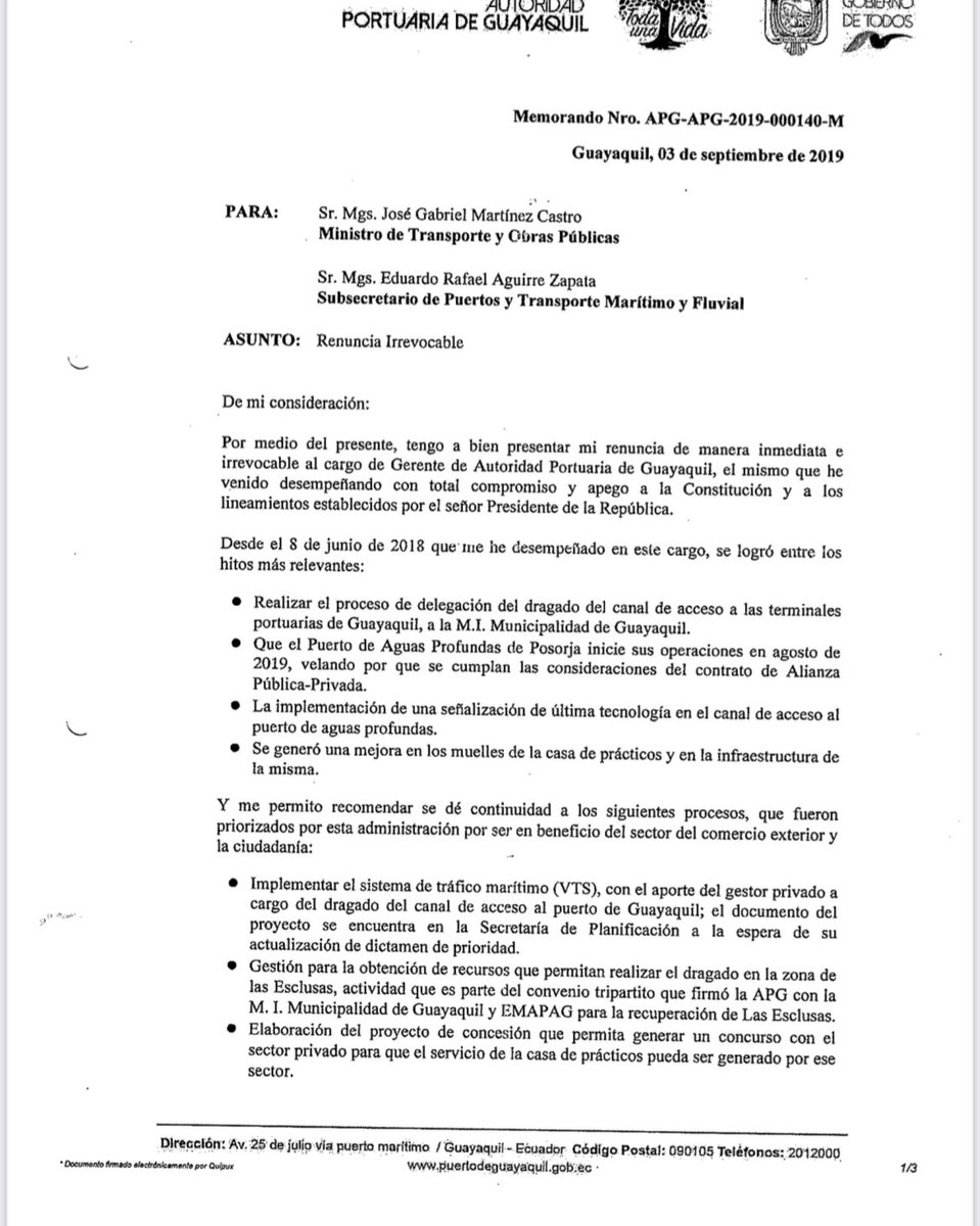 Corrupción Portuaria Ecuador tweet media