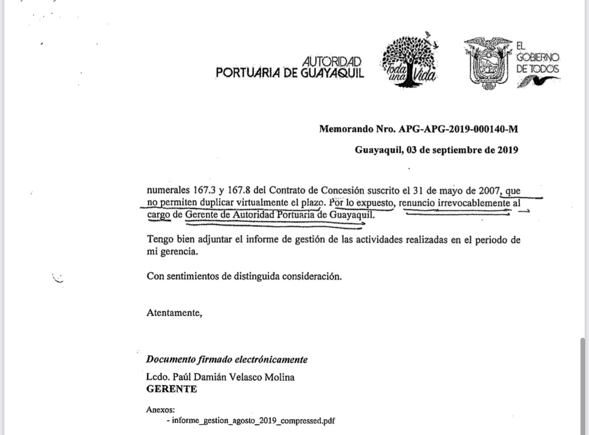 Corrupción Portuaria Ecuador tweet media