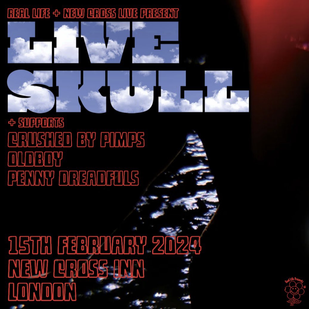 February 15th 2024 we play with Live Skull