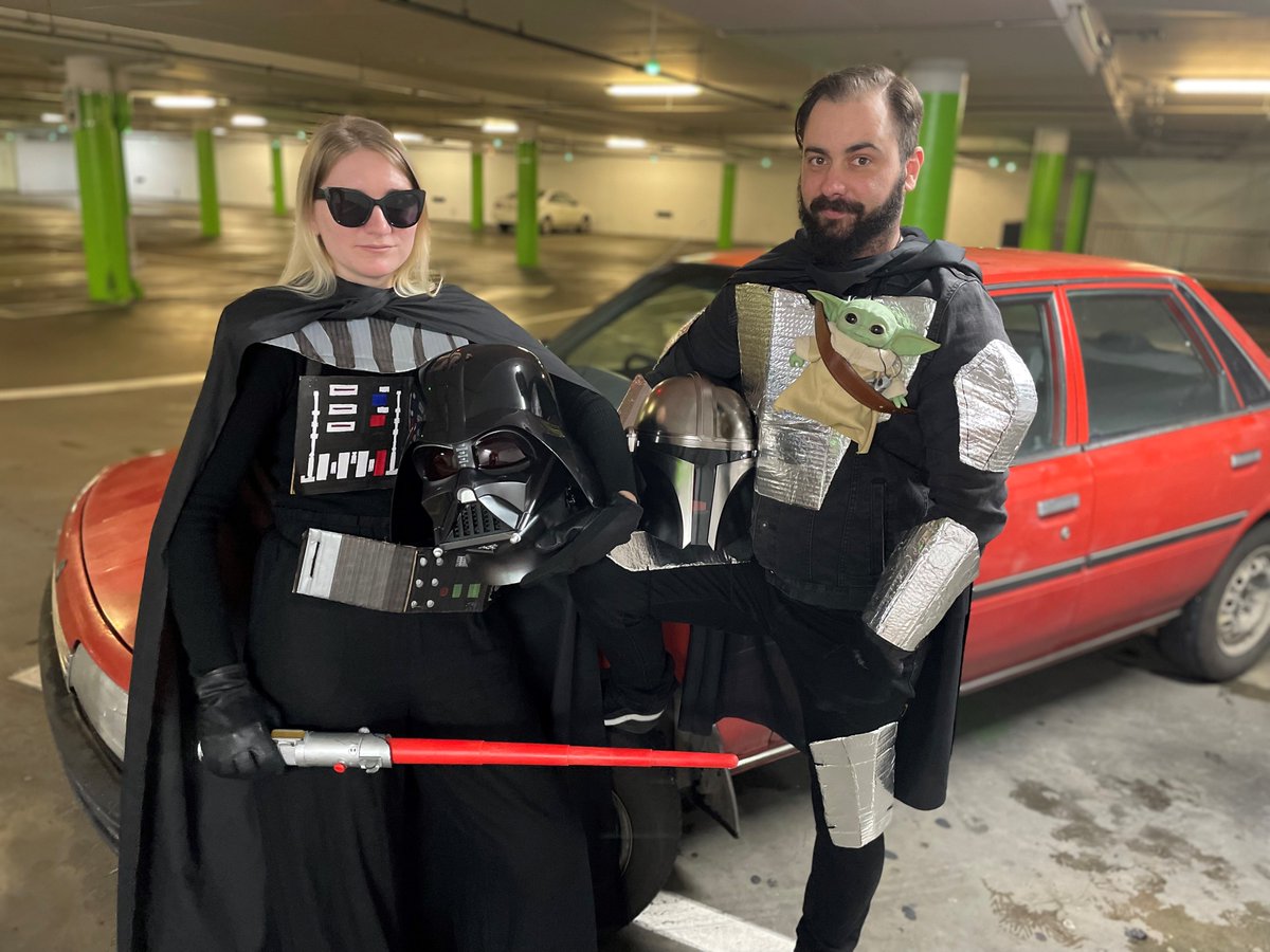 Royal Adelaide Hospital (@royaladelhosp) on Twitter photo RAH and SA Pathology staffers Alia and Levi are driving Adelaide to Perth in 2024 as part of a fundraising rally.
Under the team name SITH HAPPENS, they're hoping to raise $5000 towards new cancer treatments <a href="/CancerCouncilOz/">CancerCouncilOz</a>
Good luck! And may the force....oh never mind. RAH and SA Pathology staffers Alia and Levi are driving Adelaide to Perth in 2024 as part of a fundraising rally.
Under the team name SITH HAPPENS, they're hoping to raise $5000 towards new cancer treatments <a href="/CancerCouncilOz/">CancerCouncilOz</a>
Good luck! And may the force....oh never mind.