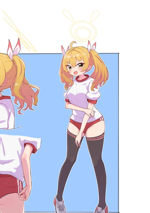 ヨシミ #いいニーハイの日