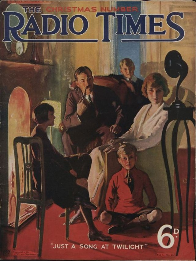 1923 brought the first 'wireless Christmas edition' of the Radio Times. A century later the title seems charmingly quaint. I'm told that it is Britain's best-selling magazine.