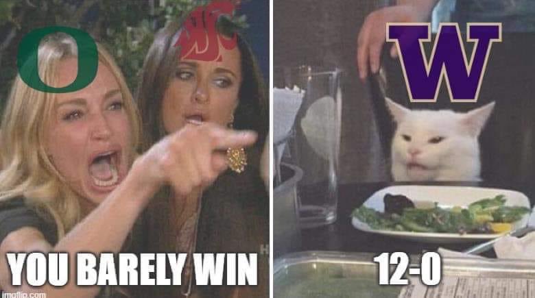 fanatichusky's tweet photo. 12-0! 

1 or a million, it’s still a win. https://t.co/nNmW5PogOq
