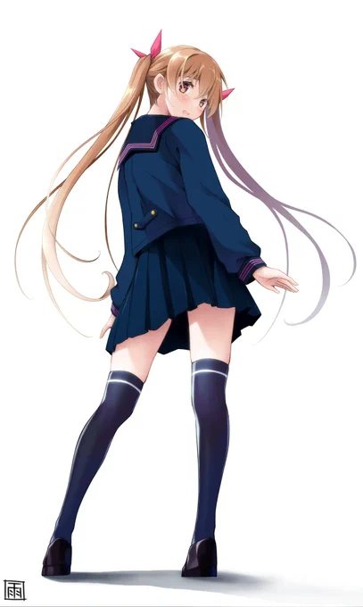 今日はいいニーハイの日だね#いいニーハイの日 